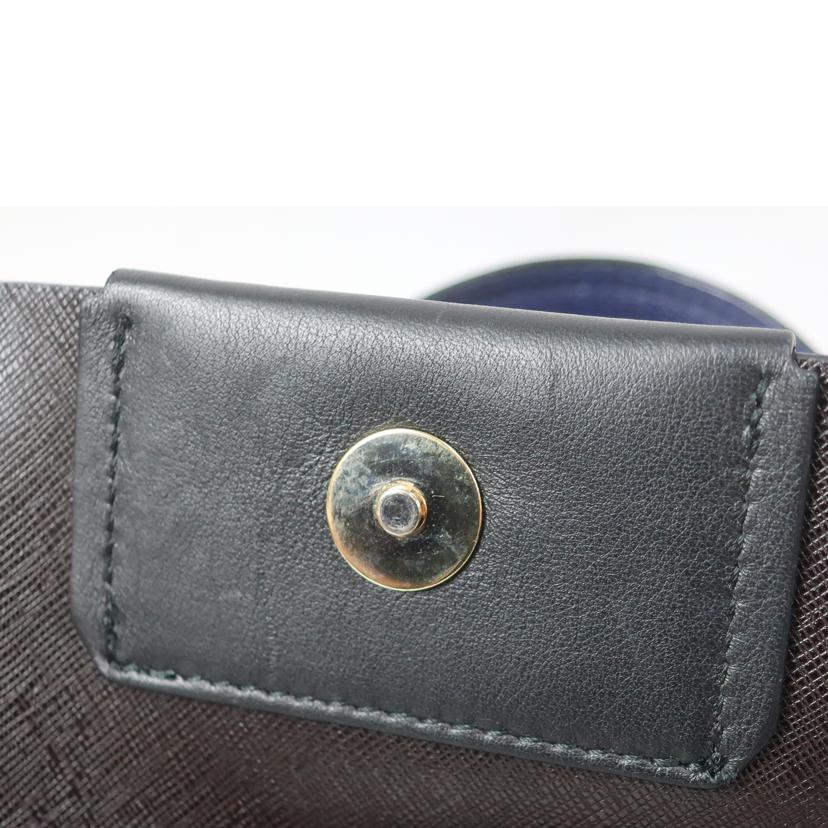 FURLA フルラ/2WAYバッグ ネイビー×ブラウン//ABランク/65