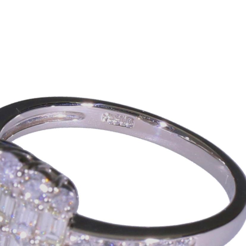 Pt900/Pt900ダイヤリング1.00/#13/4.7//1.00/Aランク/75