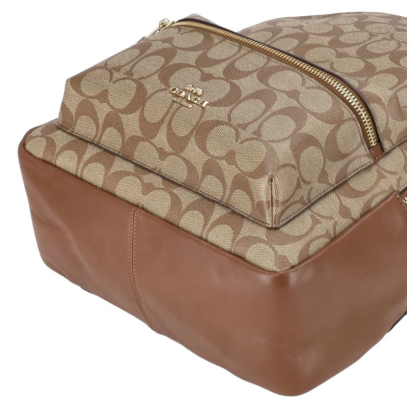 COACH コーチ/シグネチャーミディアムチャーリーバックパック/ブラウン/F32200//A20**/Aランク/75