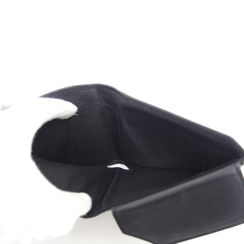 JIMMY CHOO ジミーチュウ/スタッズ/二つ折り財布/ブラック//ABランク/18