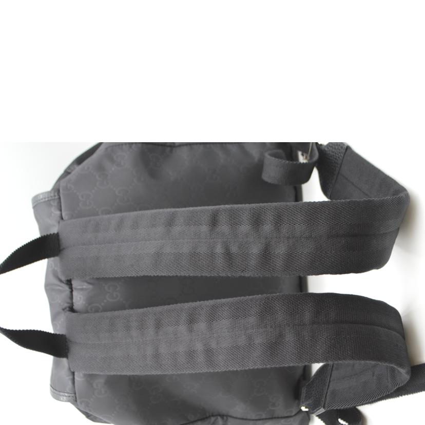 GUCCI グッチ/GGナイロンバックパック/ブラック/510343//200**/Aランク/89