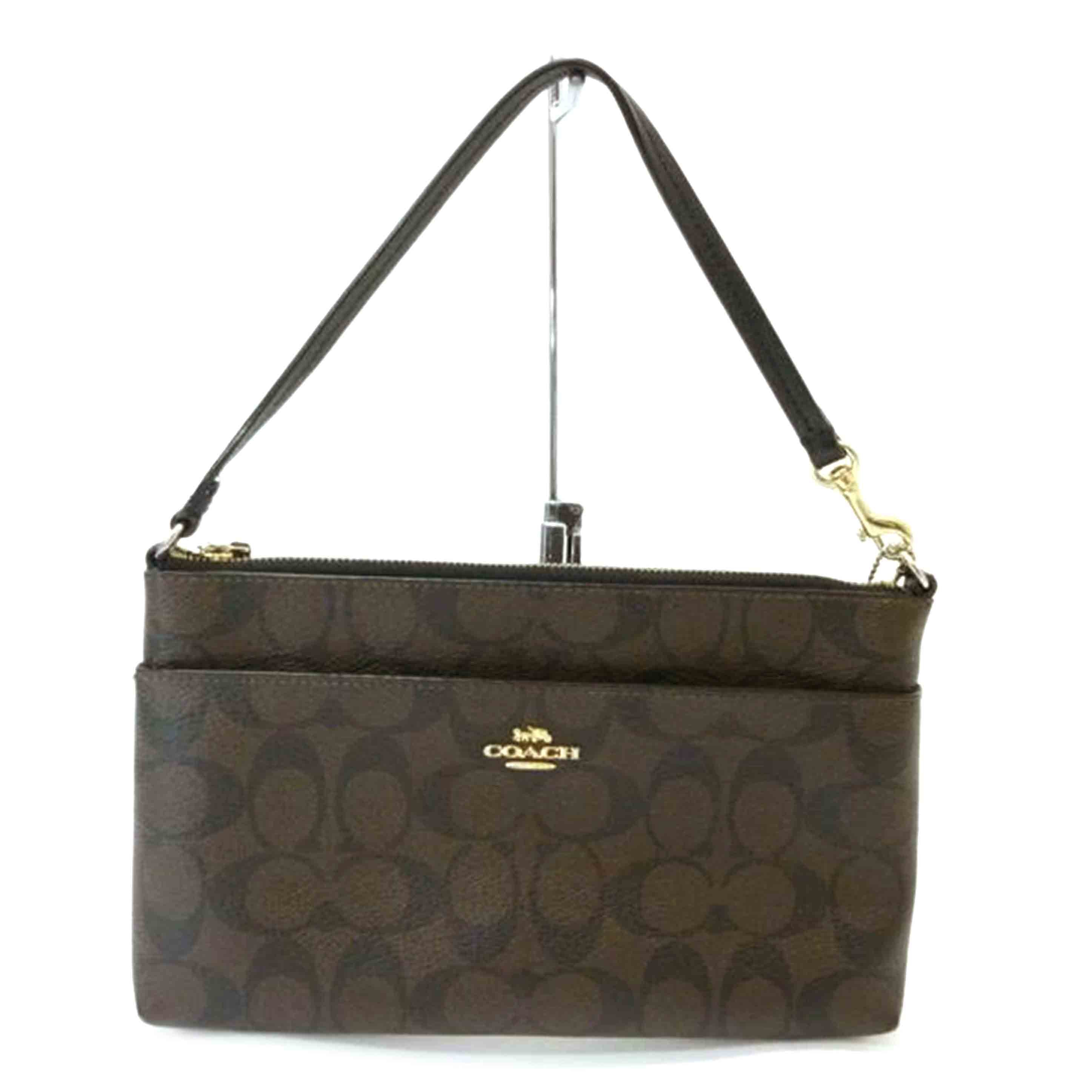 COACH コーチ/シグネチャーハンドバッグ/ポーチ欠品/F65806//F18**/Bランク/88