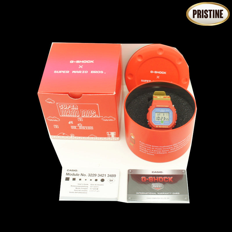 CASIO カシオ/☆G-SHOCK/スーパーマリオブラザーズコラボ/DW-5600SMB-4DR//322*/SAランク/05