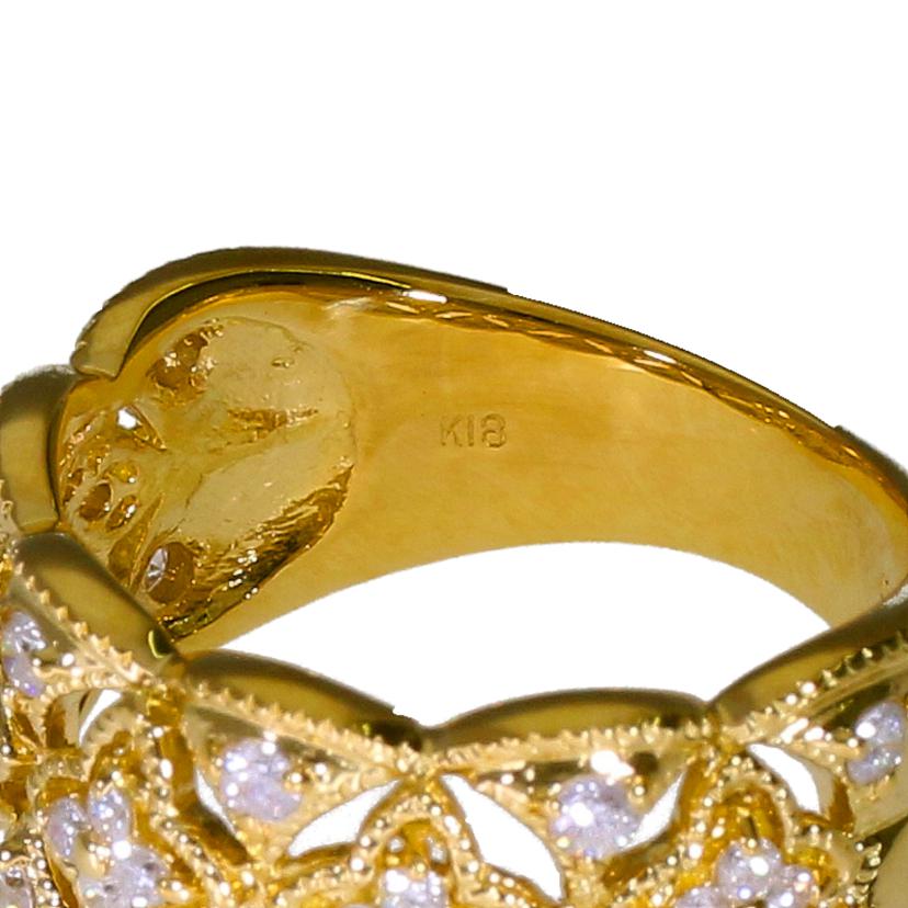 / K18ダイヤリング0.47ct//Aランク/92