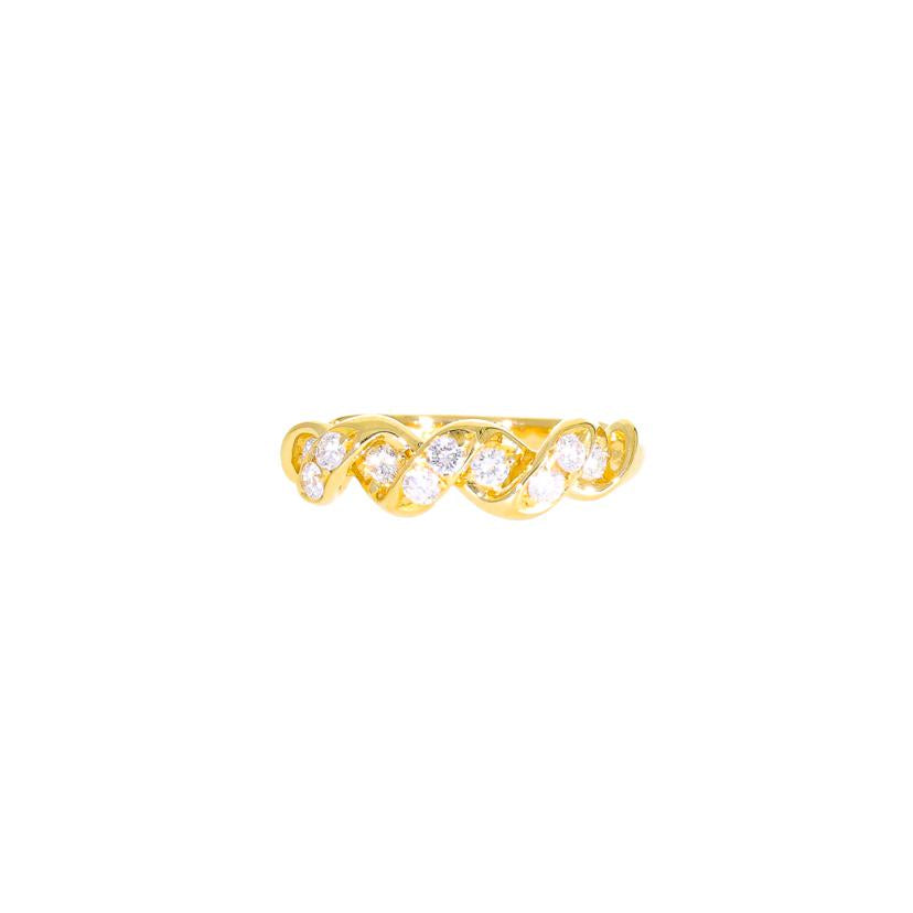 / K18ダイヤリング0.37ct//Aランク/94