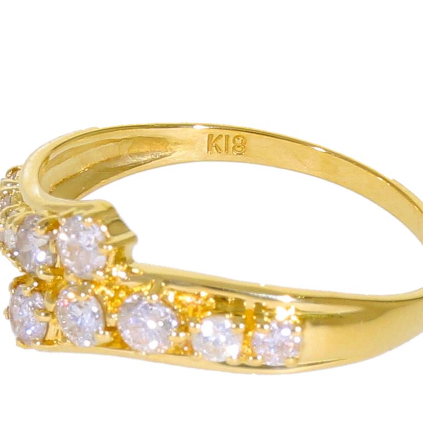 / K18ダイヤリング0.50ct//Aランク/94