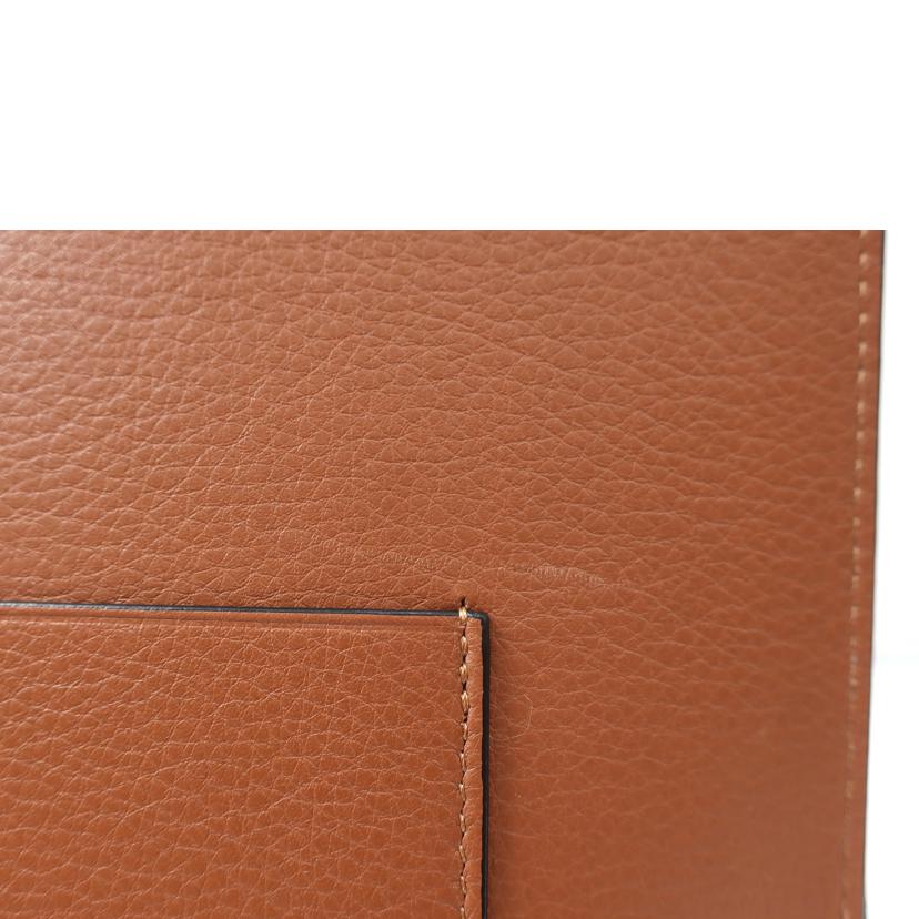 LOEWE ロエベ/ダイスポケット ミニショルダーバッグ レザー ブラウン/0010795219//Aランク/65