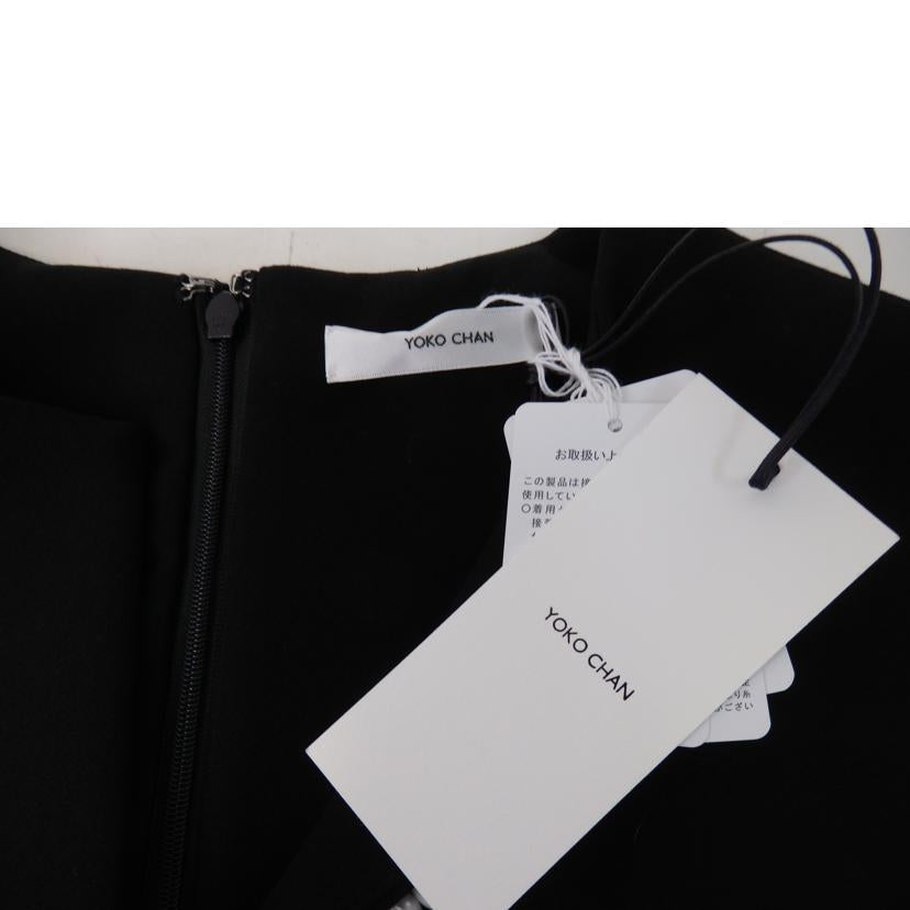 YOKO CHAN ヨーコチャン/パールトップス/黒/YCB-121-248//Aランク/84