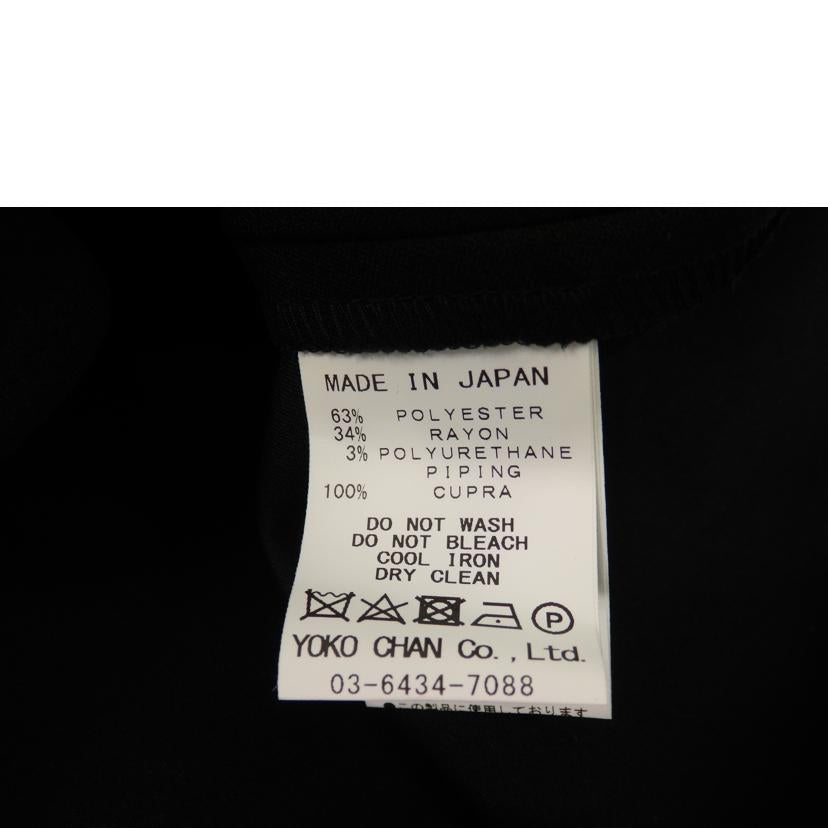 YOKO CHAN ヨーコチャン/パールトップス/黒/YCB-121-248//Aランク/84