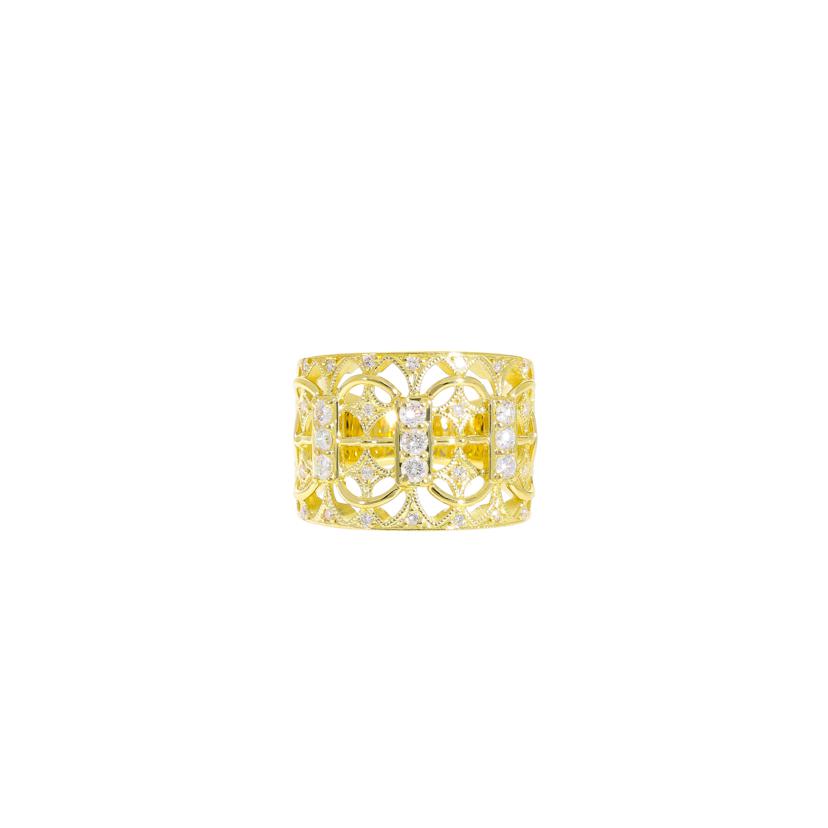 /◎K18YGダイヤリング0.50ct//Aランク/59