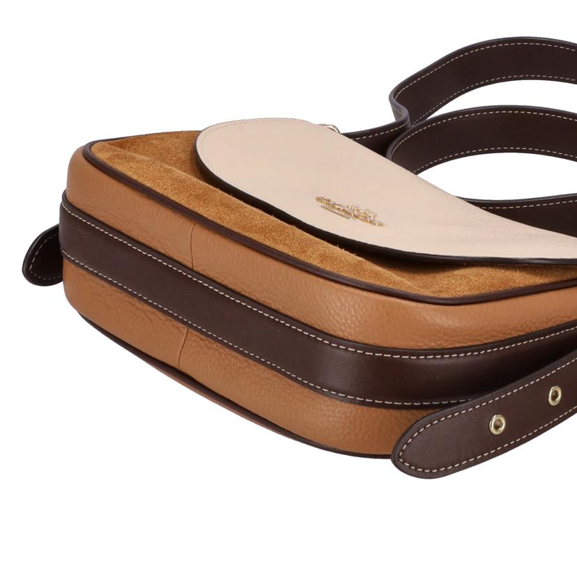 COACH コーチ/メイシーサドルバッグカラーブロック/CB895//E22**/Aランク/94