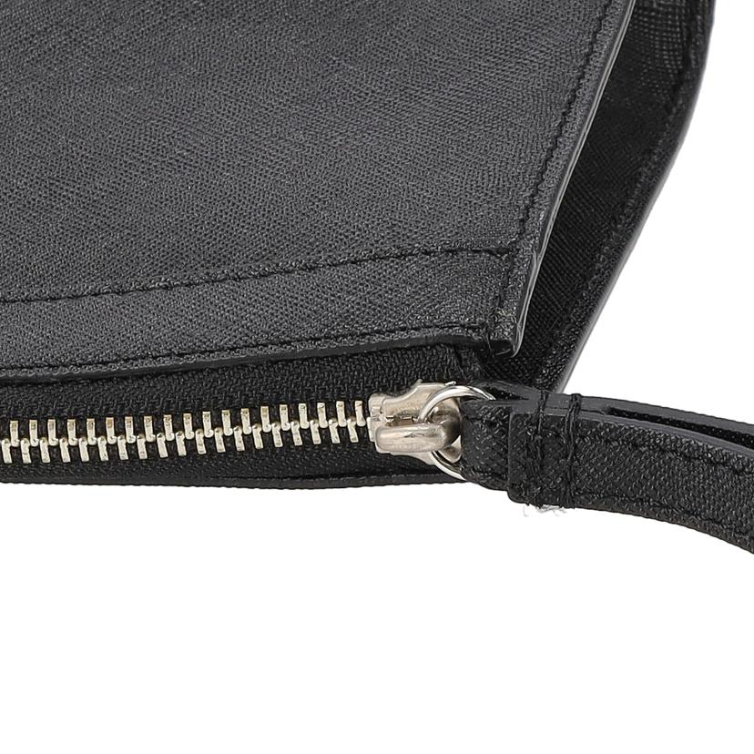 PELLE MORBIDA ペッレモルビダ/型押しレザークラッチバッグ/ブラック/CA011//ABランク/18