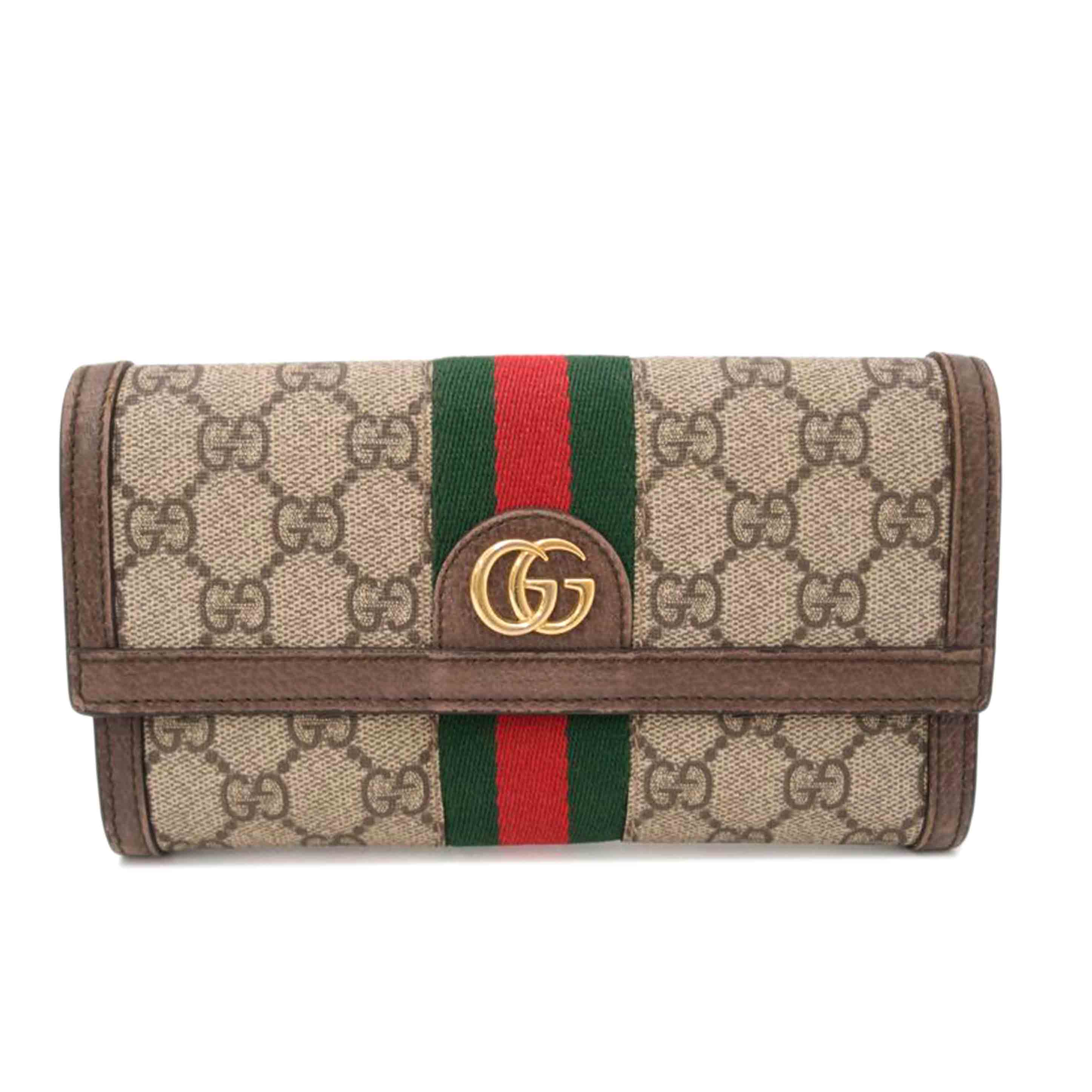 GUCCI グッチ/オフィディアGG二つ折り長財布/ブラウン/523153//214*/ABランク/69
