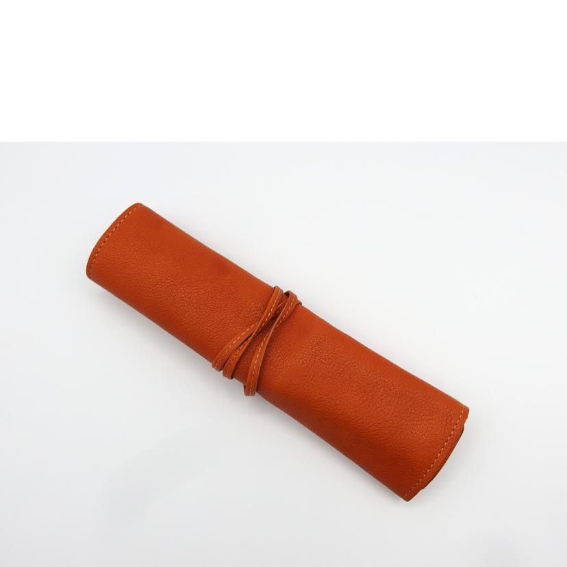 土屋鞄/オイルレザー/ロールペンケース//Aランク/04