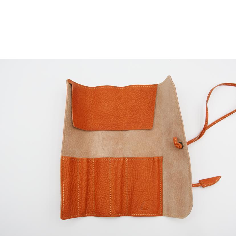 土屋鞄/オイルレザー/ロールペンケース//Aランク/04