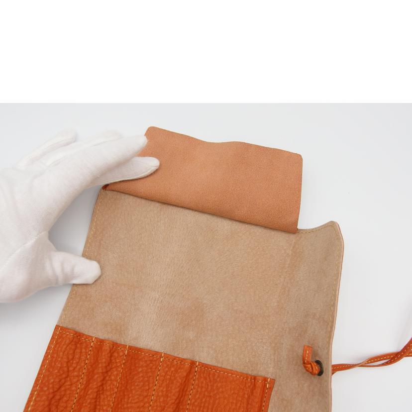 土屋鞄/オイルレザー/ロールペンケース//Aランク/04