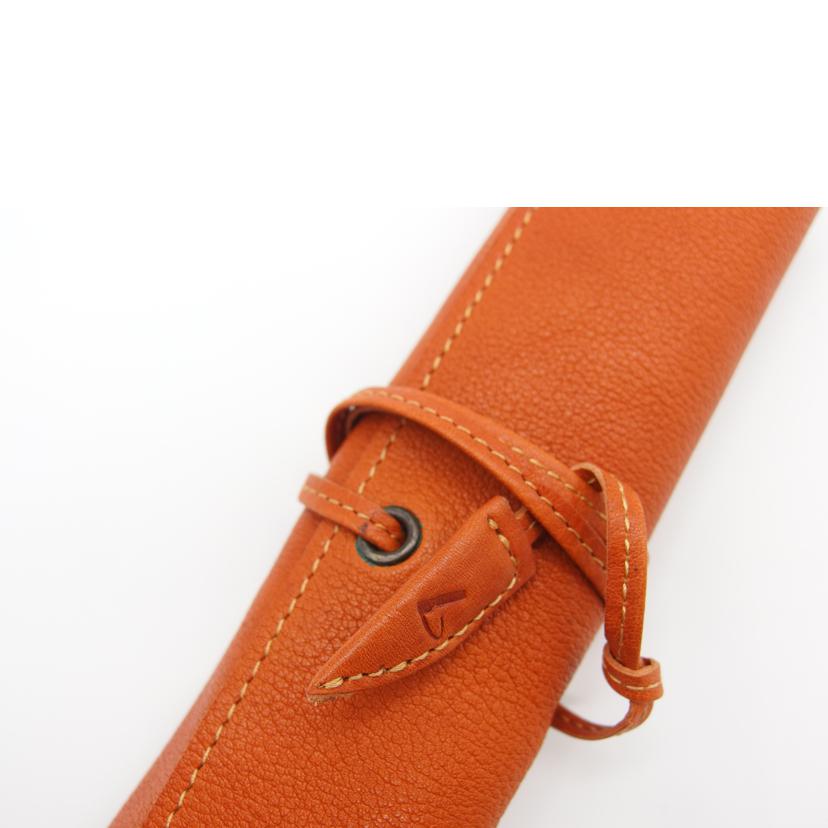 土屋鞄/オイルレザー/ロールペンケース//Aランク/04