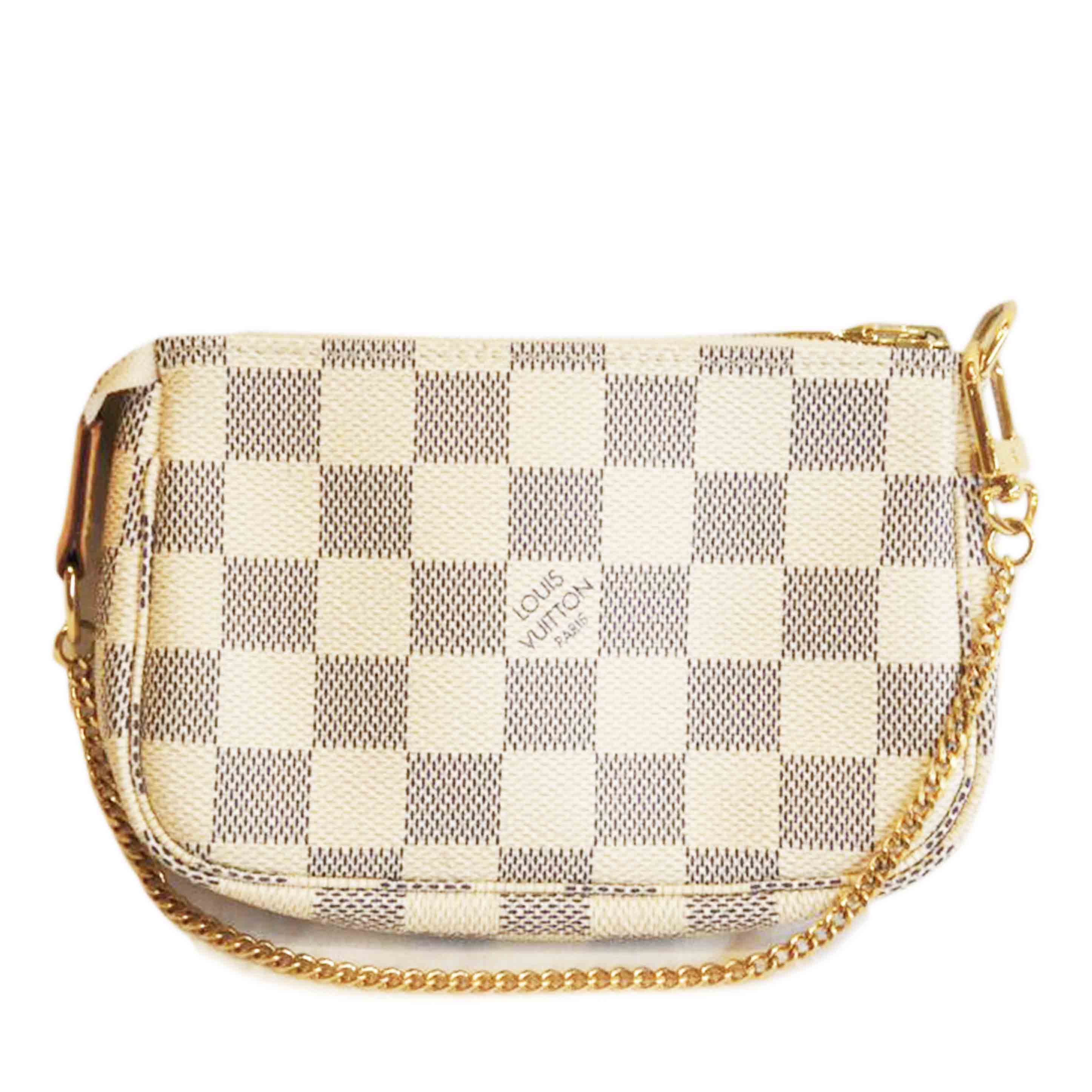 LOUIS VUITTON ルイヴィトン/ミニポシェットアクセソワール/ダミエ/アズール /N58010//DU5***/Aランク/92