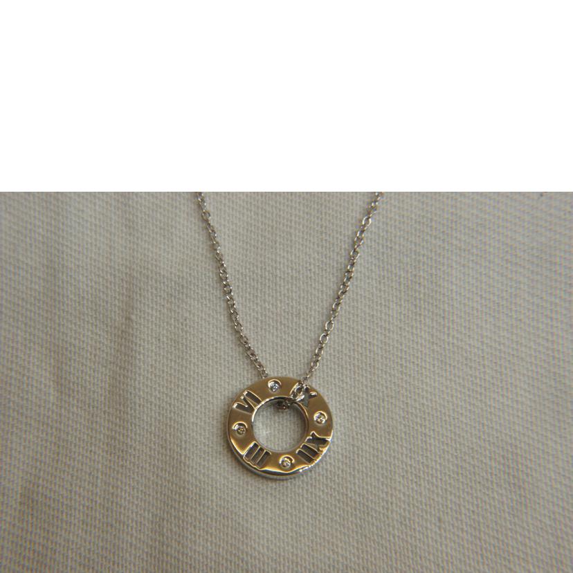 TIFFANY&Co. ティファニー/K18アトラススモールネックレス//Aランク/92