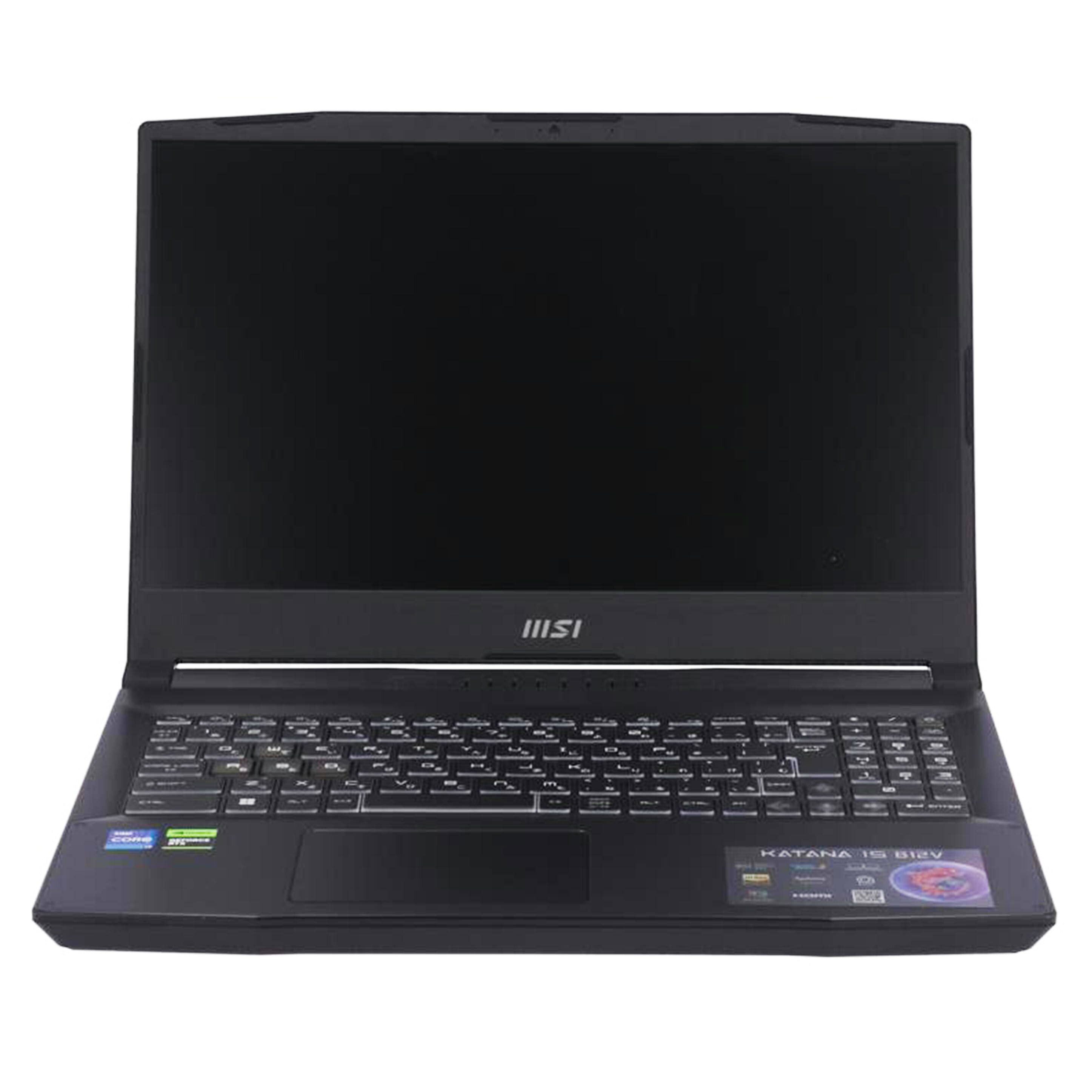 MSI エムエスアイ/Win11ゲーミングノート/ Katana 15/B12VGK-039JP//K2302N0171391/Bランク/67