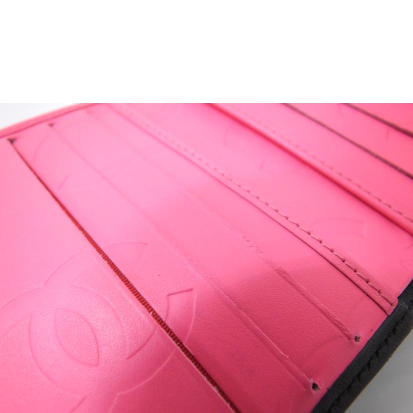 CHANEL シャネル/カンボンラインWホック2つ折り財布//Bランク/88