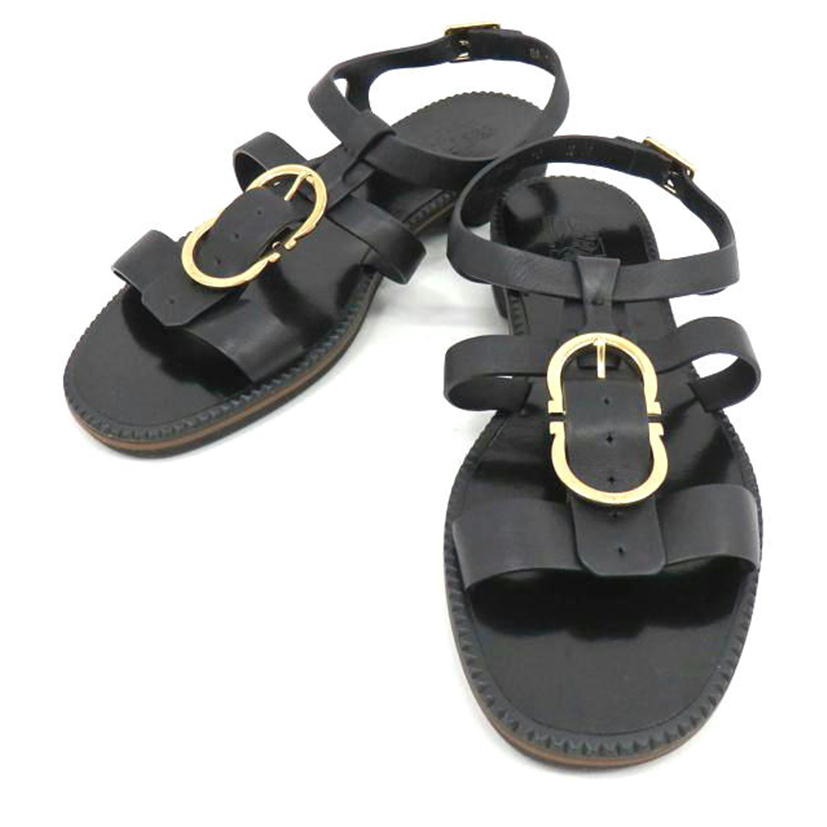 SALVATORE FERRAGAMO サルバトーレフェラガモ/レザーサンダル/OA 16090 10//Aランク/77