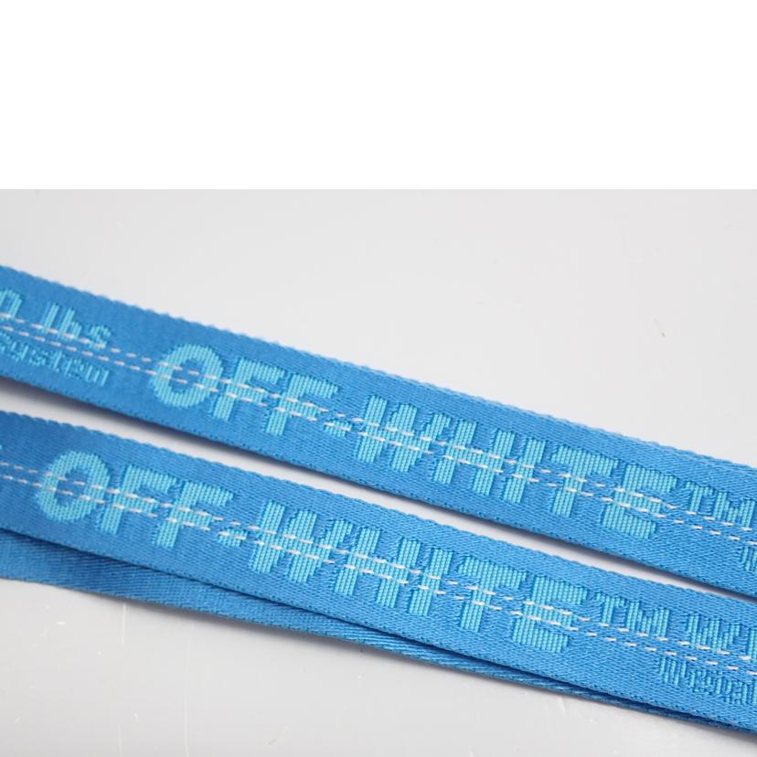 off white オフホワイト/★off white ベルト ブルー、ネイビー/OWRB011R182230//約2m/Bランク/62
