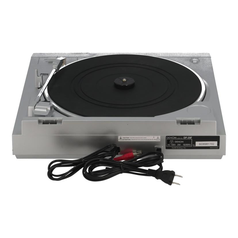 DENON デノン/レコードプレーヤー/DP-29F//8036981702/Bランク/77