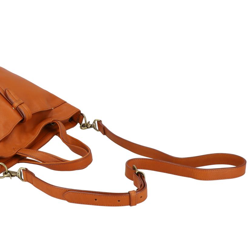 Dakota ダコタ/2WAYレザーバッグ/キャメル/1032391//Aランク/18