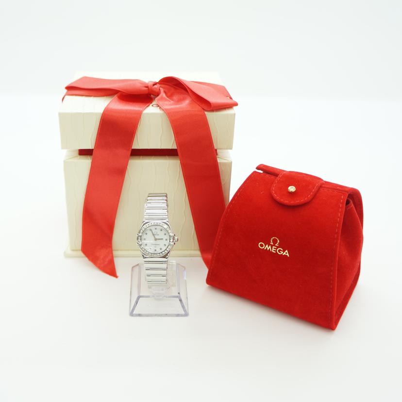 OMEGA オメガ/コンステレ-ションミニ/ダイヤベゼル/シェル/1465.71//583*****/Aランク/93