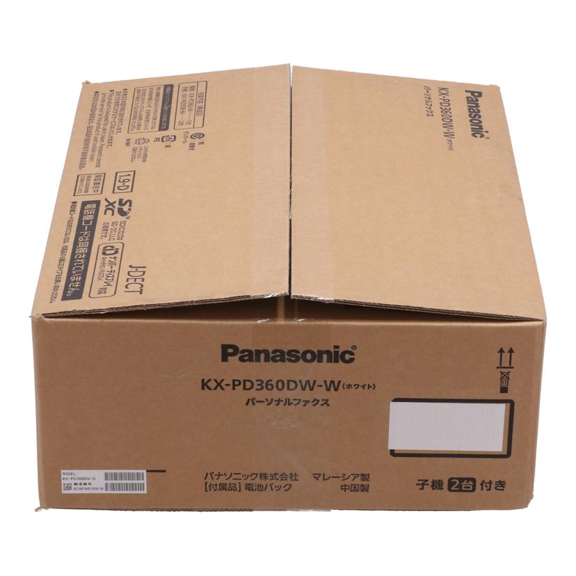 Panasonic パナソニック /FAX電話機未使用/KX-PD360DW-W//6CAFA010910/Sランク/24