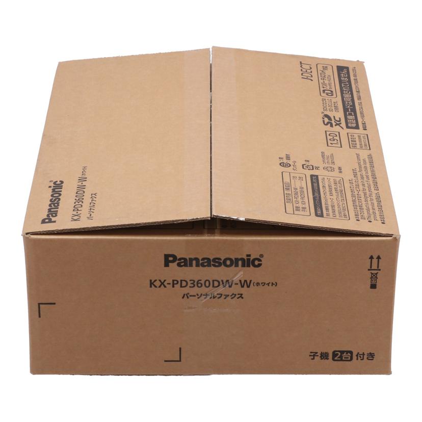 Panasonic パナソニック /FAX電話機未使用/KX-PD360DW-W//6CAFA010910/Sランク/24