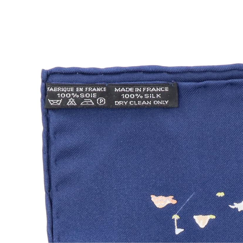 HERMES エルメス/スカーフ/ウサギとカメ//Bランク/05