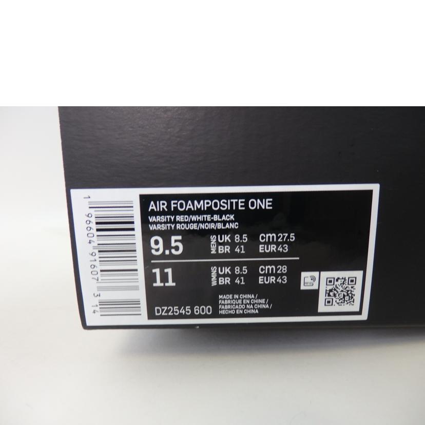 NIKE/AIR FOAMPOSITE ONE/DZ2545-600//ABランク/84