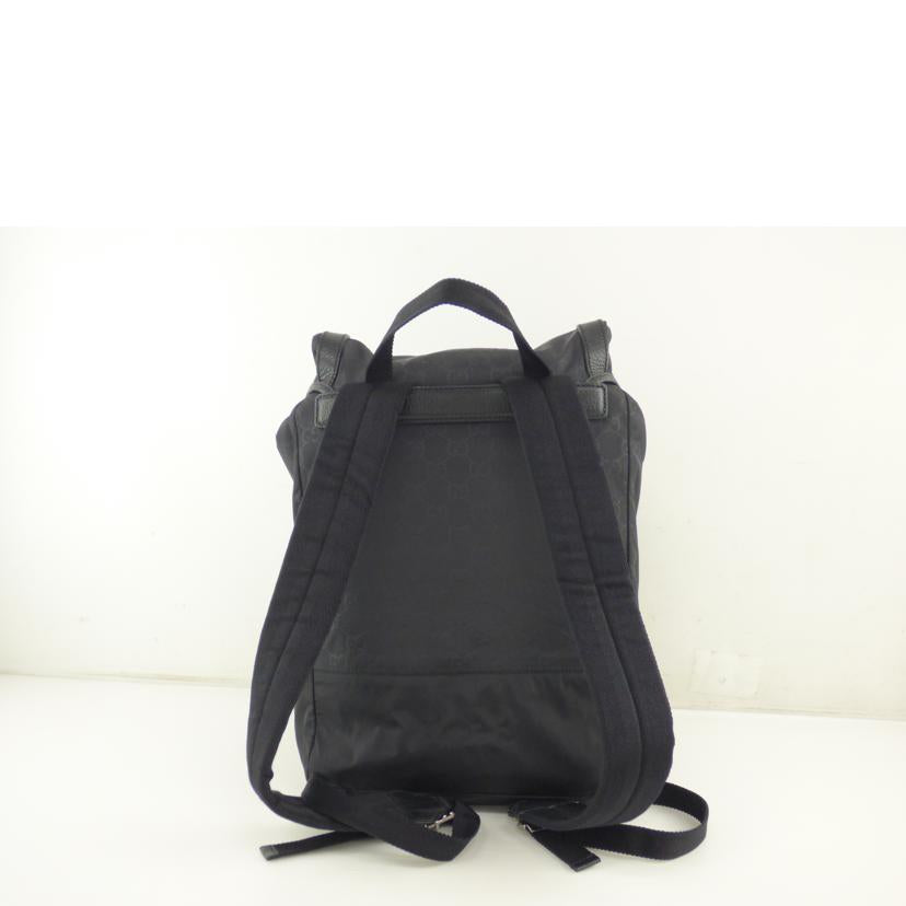 GUCCI グッチ/GGナイロンレザーバックパック/510336//498***/ABランク/64