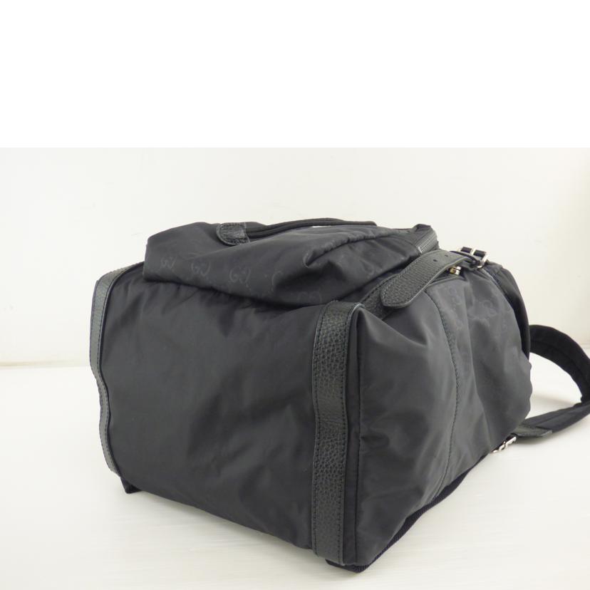 GUCCI グッチ/GGナイロンレザーバックパック/510336//498***/ABランク/64