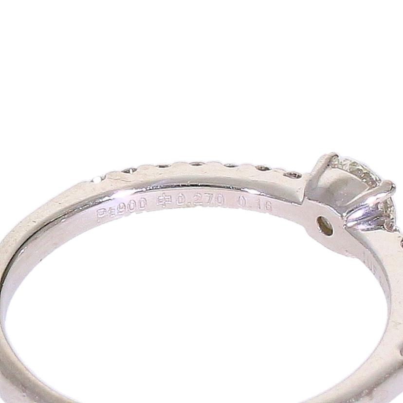 / PT900ダイヤリング0.270/0.16ct//ABランク/94