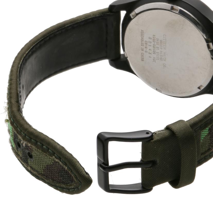 CITIZEN シチズン/オキシーミリタリーウォッチ/蛍光文字盤/自動巻/8200-S81926//801***/Aランク/75