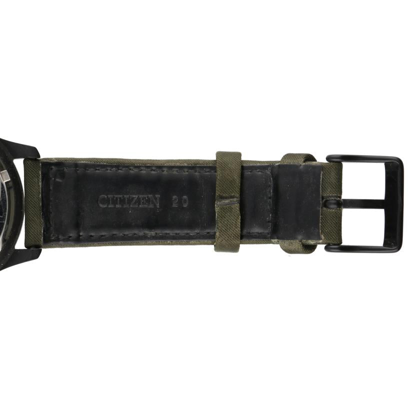 CITIZEN シチズン/オキシーミリタリーウォッチ/蛍光文字盤/自動巻/8200-S81926//801***/Aランク/75