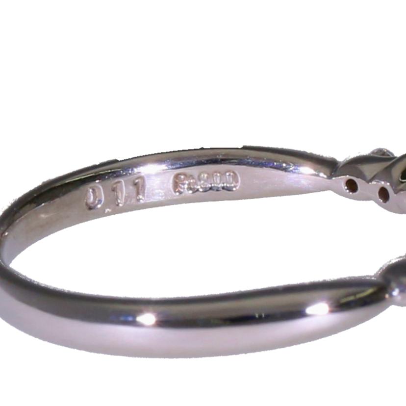 / PT900ダイヤリング0.325/0.11ct//Aランク/63