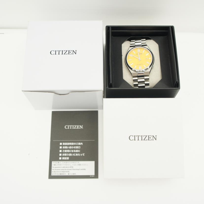 CITIZEN シチズン/TSUYOSAコレクション・イエロー/メンズ/自動巻/NJ0150-81Z//372******/SAランク/63