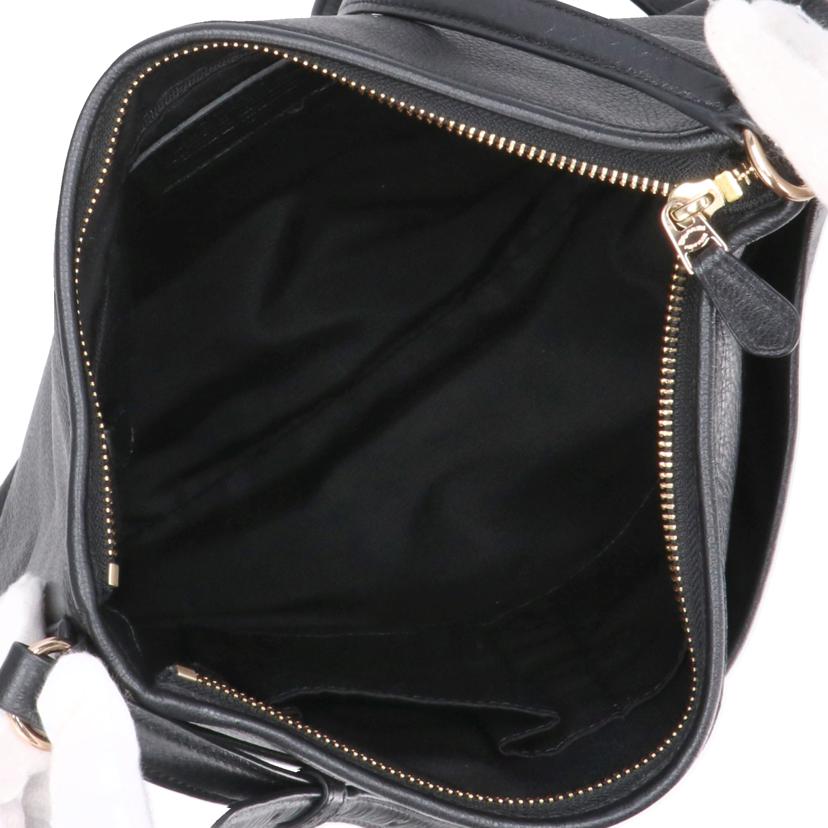 COACH コーチ/レザーショルダーバッグ/ブラック/F37321//E16**/Aランク/40