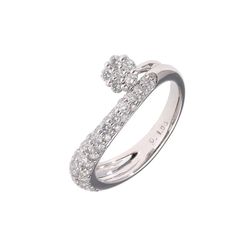 / K18ダイヤリング1.00ct//Aランク/19