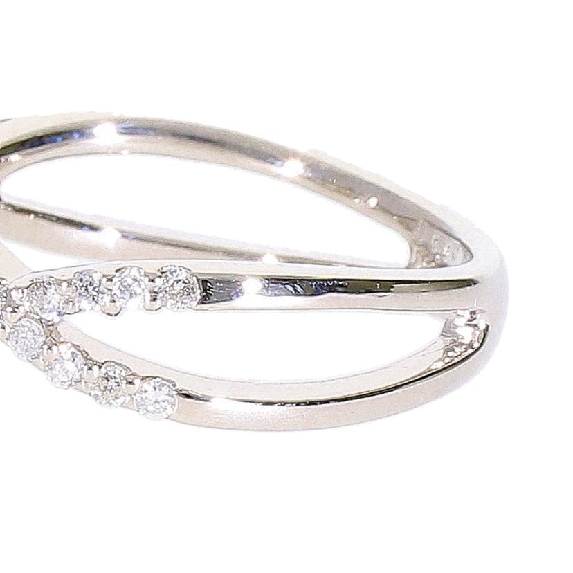 / PT900ダイヤリング0.396/0.60ct//Aランク/75