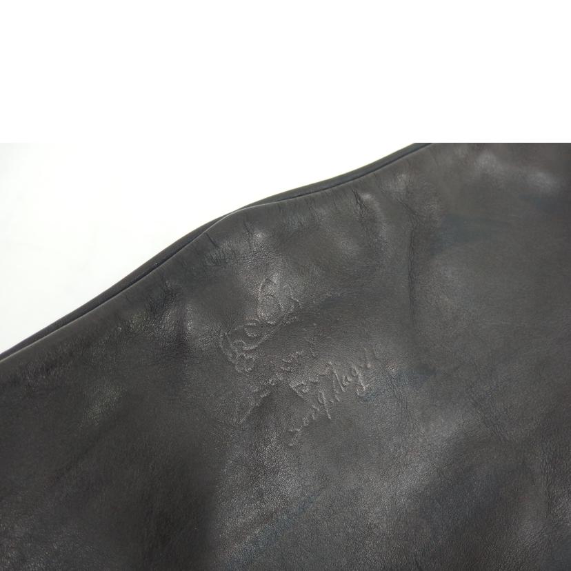 RED MOON レッドムーン/レザーショルダーバック/ブラック//Bランク/82