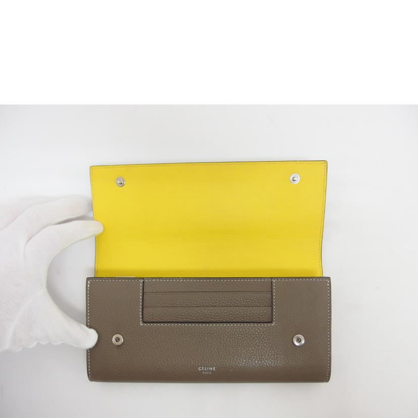 CELINE セリーヌ/ラージフラップマルチファンクッション/長財布//S-F******/ABランク/18