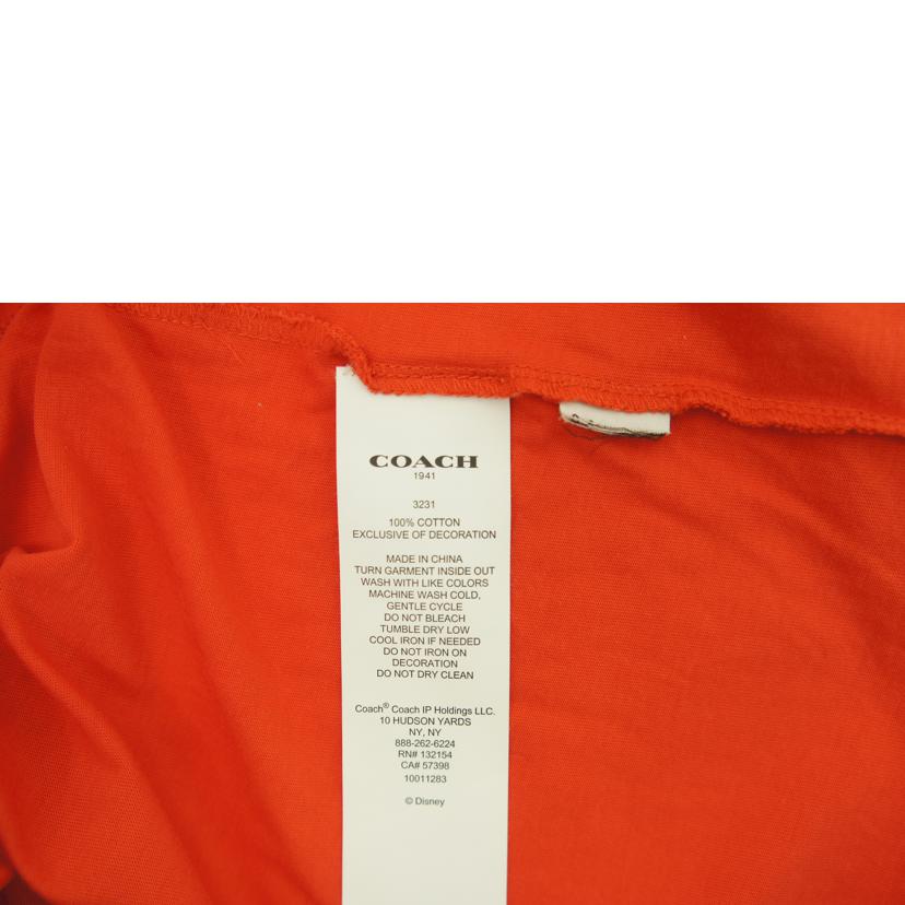 COACH コーチ/ディズニーコラボ/シグネチャーミッキーTシャツ/3231//ABランク/18