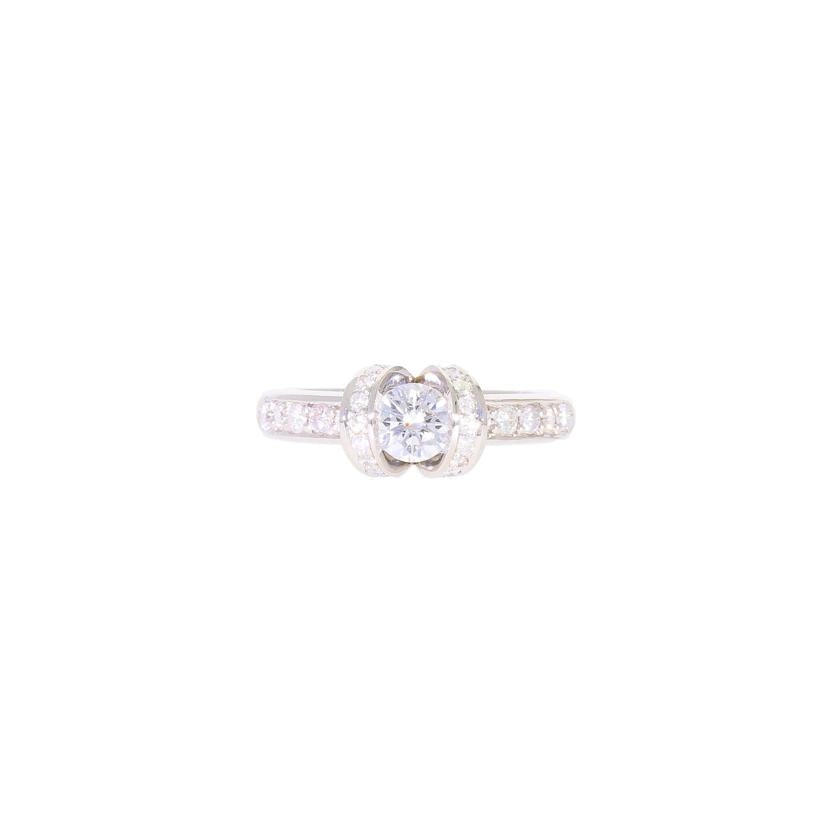 /◎ PT900ダイヤリング0.412/0.43ct//Aランク/59