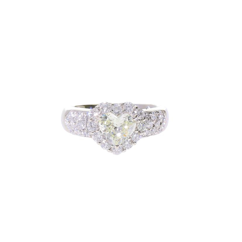 /◎ PT900ダイヤリング1.009/0.85ct//Aランク/59