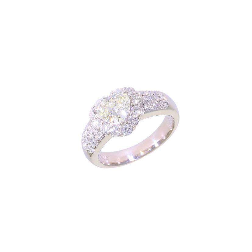 /◎ PT900ダイヤリング1.009/0.85ct//Aランク/59